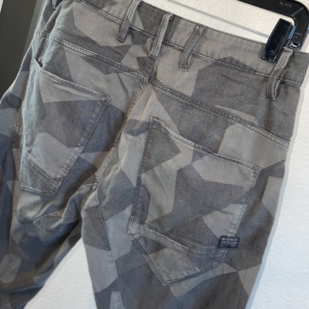 G-Star Raw Originals Camo Pants Size 26 - Picture 10 of 16